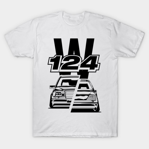 W124 Stance Classic T-Shirt by dygus